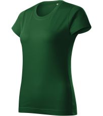 Dámske tričko Basic free Malfini fľaškovo zelená