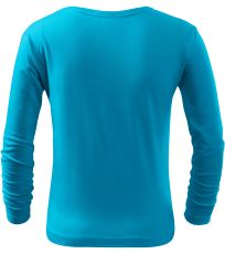 Detské tričko Long Sleeve 160 Malfini tyrkysová