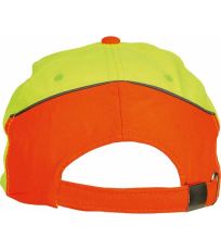 Unisex šiltovka HI-VIS KNOXFIELD Knoxfield žltá/oranžová