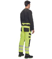 Pánske pracovné HI-VIS nohavice KNOXFIELD 310 FL Knoxfield Oranžová