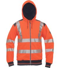 Pracovná mikina HI-VIS KNOXFIELD HVPS Cerva