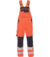 Pánske HI-VIS nohavice s trakmi KNOXFIELD HVPS FL Cerva