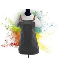 Detská zástera s trakmi Kids Apron Canvas Exner 