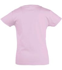 Dievčenské tričko s krátkym rukávom CHERRY SOĽS Medium pink