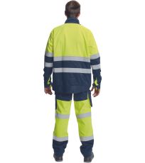 Multinormná bunda HI-VIS STRING PM HV Cerva žltá/navy