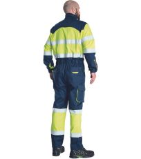 Multinormná kombinéza HI-VIS STROKE FR HV Cerva žltá/navy