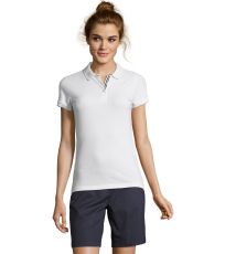 Damské polo tričko PATRIOT WOMEN SOĽS White / Black