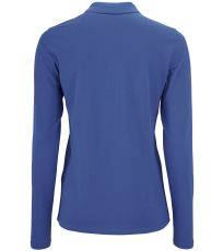 Dámske polo tričko dlhý rukáv PERFECT LSL WOMEN SOĽS Royal blue