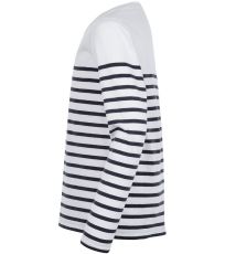 Detské tričko s dlhým rukávom MATELOT LSL KIDS SOĽS White / Navy