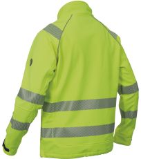 Pánska softshellová bunda HI-VIS SHELDON HV Cerva žltá