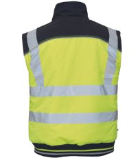 Pánska obojstranná vesta HI-VIS KNOXFIELD HVPS Cerva žltá