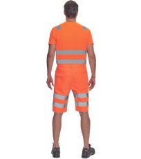 Pánske HI-VIS tričko TERUEL Cerva oranžová